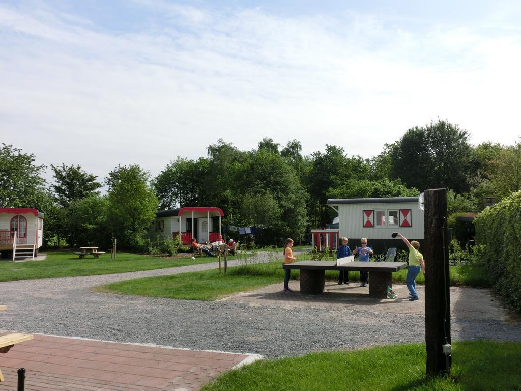 Bed and Breakfast Pipowagen Camping Puur Genieten Someren Екстер'єр фото